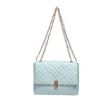 Plaid Quilted Women's Shoulder Bag Chain Crossbody Bag