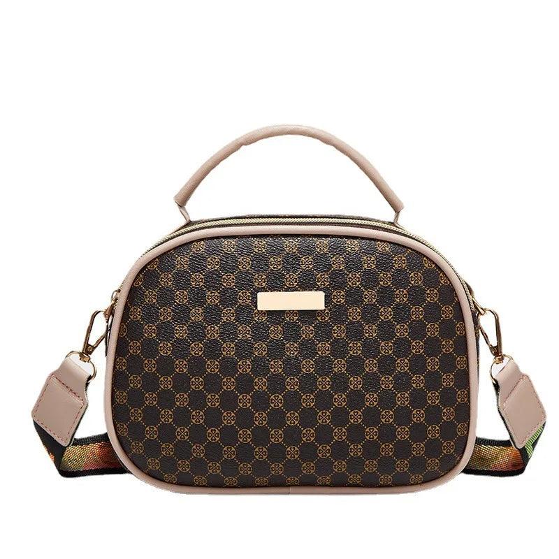 Women's PU Leather Tote Shoulder Bag for Students