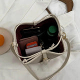 Women's Patchwork Leather Shoulder Bag Crossbody Handbag