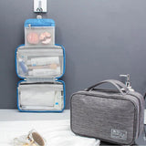 Large-Capacity Wash Cosmetic Bag Travel Makeup Storage Handbag