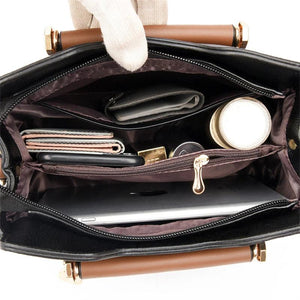 Women Leather Handbag Crossbody Shoulder Sac Lady Small Tote Bolsa