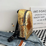 Sequins Women Backpacks Glitter Ladies Schoolbag Large Capacity Female Travel Ba