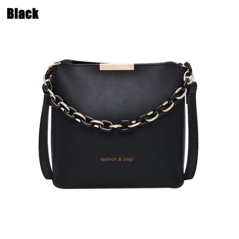 Large Capacity PU Leather Messenger Crossbody Bag