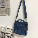 Denim Cloth Women Small Shoulder Bag Girls Casual Handbag