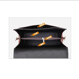 Women Contrast Handbag Female Classic Crossbody Bag Flap Bag Leather Shoulder Me