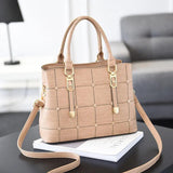 Middle-Aged Women's Shoulder Bag PU Leather Mother Bag