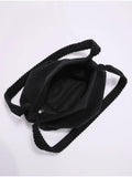 Knitting Women's Shoulder Bag Crossbody Bag Bucket Handbag