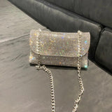 Rhinestone Evening Bag Envelope Handbags Women Crossbody Purses