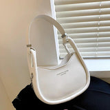 Chain Strap Shoulder Bag Pu Leather Crossbody