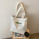 Transparent Jelly Bag Large Capacity Shopping Tote