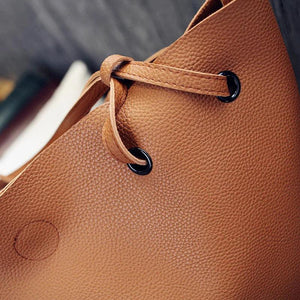 PU Leather Shoulder Bag Women's Multifunctional Handbag