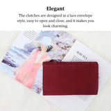 Lace Envelope Clutch Wedding Handbag Shoulder Purse