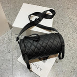 Cylindrical Women Shoulder Bag Handbag Ladies Crossbody Bag
