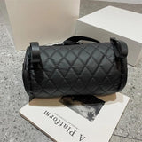 Cylindrical Women Shoulder Bag Handbag Ladies Crossbody Bag
