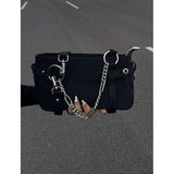 Women's High-end Chain Bag Motorcycle Shoulder Handbag