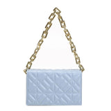Plaid Quilted Women's Shoulder Bag Chain Crossbody Flap Handbag