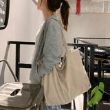 Winter Corduroy Shoulder Bag Large Capacity Tote