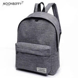 Canvas College School Backpack for Teens Travel Daypack