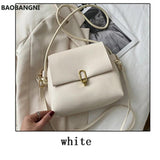 Female Bag Style Ins PU Texture Dinner One-Shoulder Messenger Bag