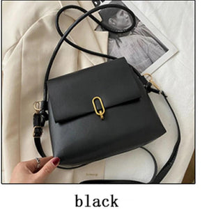 Female Bag Style Ins PU Texture Dinner One-Shoulder Messenger Bag