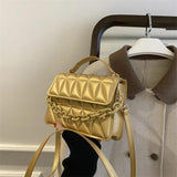Women's Chain Shoulder Bag PU Leather Handbag