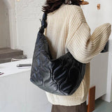 Cotton Tote Bag Women's Large Capacity Shoulder Messenger Bag