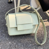 PU Leather Flap Handbags Women Shoulder Crossbody Bag