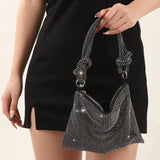 Dinner Bag Handheld Travel Handbag Single Handle Underarm Handbag