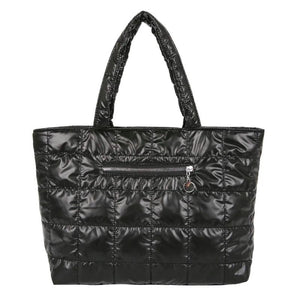 Winter Warm Space Cotton Casual Tote Bag High Capacity Women's Bag