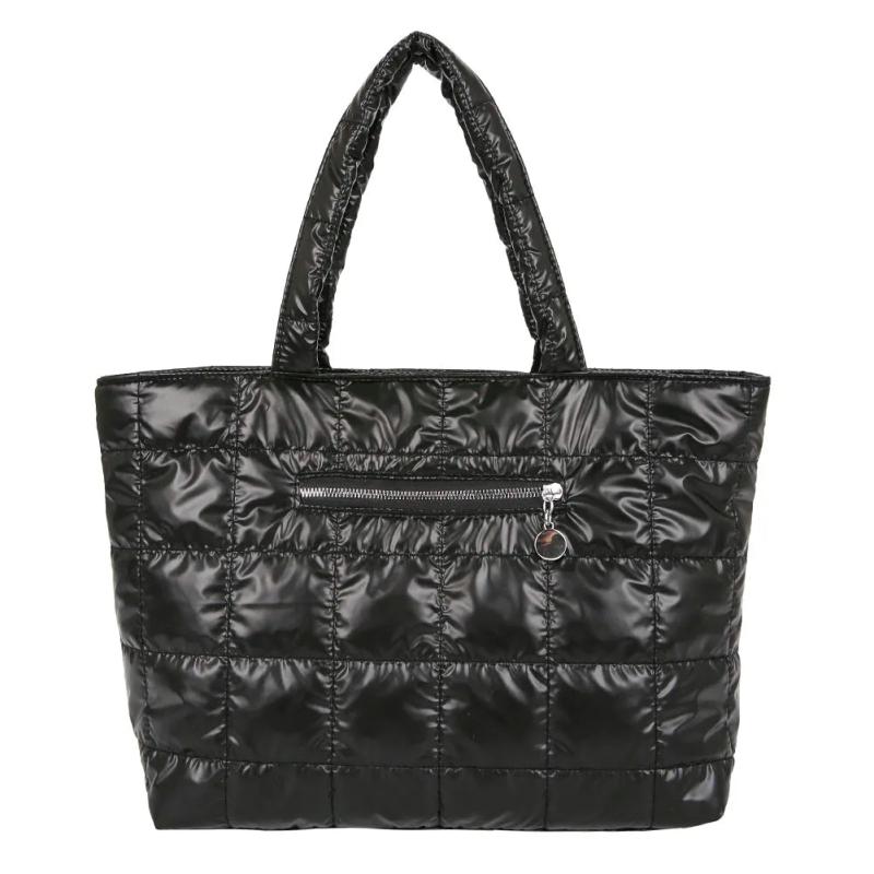 Winter Warm Space Cotton Casual Tote Bag High Capacity Women's Bag