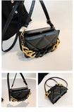 Adjustable PU Leather Crossbody Bag for Women