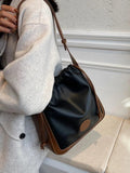 Large Capacity Shoulder Messenger Tote Bag for Autumn & Winter