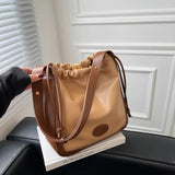 Large Capacity Shoulder Messenger Tote Bag for Autumn & Winter