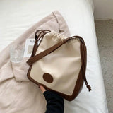 Large Capacity Shoulder Messenger Tote Bag for Autumn & Winter