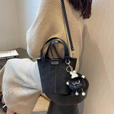 Large Capacity Shoulder Messenger Bag for Autumn and Winter