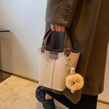 Large Capacity Shoulder Messenger Bag for Autumn and Winter