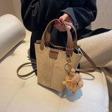 Large Capacity Shoulder Messenger Bag for Autumn and Winter