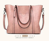 Women's Oil Leather Crossbody Bag Handbag Shoulder Messenger Tote Satchel Purse