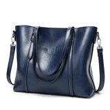 Women's Oil Leather Crossbody Bag Handbag Shoulder Messenger Tote Satchel Purse