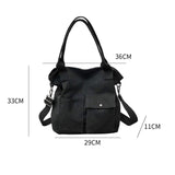 Straw Crossbody Bag High Capacity Shoulder Bag Summer Handbag