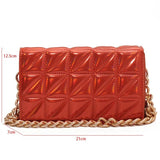 Quilted Shoulder Purse And Handbag Women Clutch Bag
