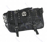Punk Skull Rivet Shoulder Handbag School Satchel