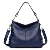 High Women Leather Handbags Litchi Grain Ladies Messenger Bag Crossbody Bag