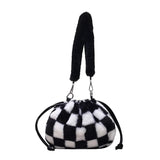 Fur Women's Shoulder Bag Crossbody Bag Hobos Handbag
