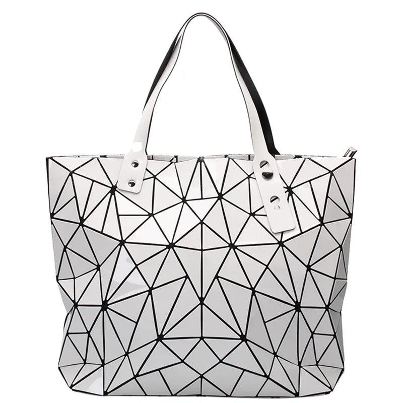 Geometry Women Top-Handle Bag Bright Lady Shoulder Bag