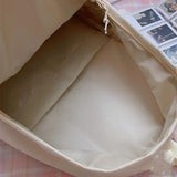 Purple Harajuku Backpack Students School Bag Book Big Capacity