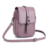 Women's Leather Messenger Bag Small Shoulder Handbag