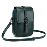 Women's Leather Messenger Bag Small Shoulder Handbag