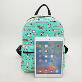 Small Women Canvas Backpack Teenagers Casual Daypack Mini Backpack Girls