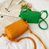 Women Woven Bag Messenger Shoulder Bag Female Handbag